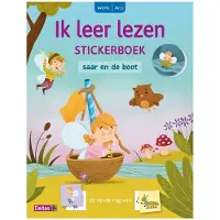 Zuidnederlandse Uitgeverij (ZNU) Deltas Ik leer lezen Stickerboek - Saar en de boot (AVI M3 / AVI 1)