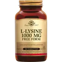 Solgar L-Lysine 1000 mg Tabletten