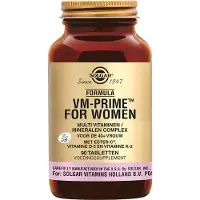Solgar VM-Prime Multivitamine voor 40+ Vrouwen 90 St Gecomprimeerde tabletten