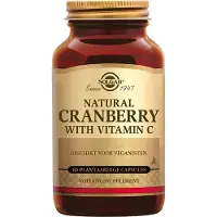 Solgar Natural Cranberry with Vitamin C | 60 capsules
