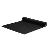 Gj Floors - Basic loper Tokyo | Zwart - Breedte x Lengte: 2 meter / 5 meter