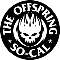 The Offspring Embleem - SO-CAL - voor Geen - zwart - Maat Standard