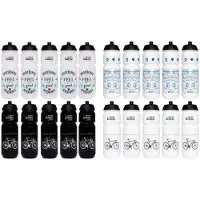 Retulp Bio Bidon Teampakket - Bidons - Waterflessen - Fiets Bidon - Sport - Bidon - Waterfles - Drinkfles - Suikerriet - 750 ml - Teamdeal - 20 stuks