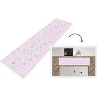 KitchenYeah Keukenloper - Loper keuken - Meiden - Hartjes - Patronen - 200x50 cm - Keukenloper vinyl