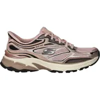 SKECHERS Sneakers laag 'Stamina' donkergrijs / rosa / zwart