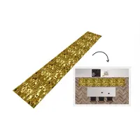 KitchenYeah Keukenloper - Loper keuken - Afrika - Patronen - Huis - 300x50 cm - Keukenloper vinyl
