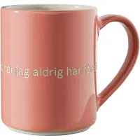 Design House Stockholm Astrid Lindgren mok, hur ska jag kunna veta det.. Zweedse tekst