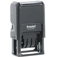 Trodat Printy 4750/L1 Gepersonaliseerde stempel Blauw, Rood 6 x 3,8 x 10,6 cm Duitstalig