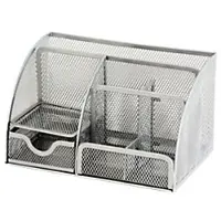 Viking Bureau organizer Zilver Draadgaas 22,2 x 14 x 12,5 cm