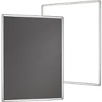 Franken Vilt Combinatiebord Magnetisch 150 (B) x 120 (H) cm Wit