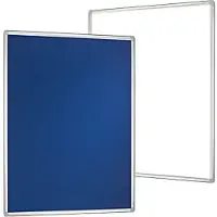 Franken Vilt Combinatiebord Magnetisch 150 (B) x 120 (H) cm Wit