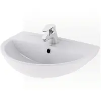 Cersanit wastafel Mito, 60 cm, wit