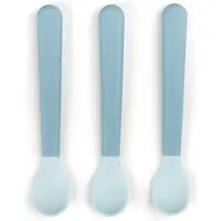 Done by Deer Easy-grip foodie lepel 3-pack Blue
