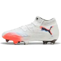 Puma Voetbalschoen 'Future 8 Ultimate' blauw / oranjerood / zwart / wit