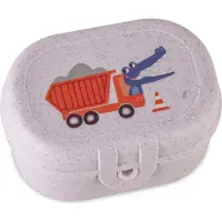 Koziol 4x Koziol Snackbox Vrachtwagens, Lunchpakketten, Grijs