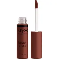 Nyx Make-up lippen Lipgloss Butter Lip Gloss Brownie Drip
