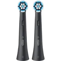 Braun Opzetborstel iO Gentle Cleaning, zwart 2 stuks.