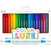 Ooly - Color Luxe - Dubbelzijdige stiften - 20 Stuks