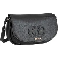 GUESS Schoudertas 'CALEBRA CONVERTIBLE XBODY FLAP' zwart