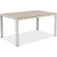 Garden Point Verona aluminium polywood tuintafel beige