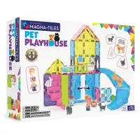 Magna-Tiles Magna Tiles Magnetset - 50 Teile - Haustierspielhaus + MicroMAGS - - One Size - Magnetspielzeug