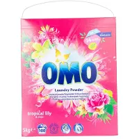 Omo Waspoeder Color Tropical Lilly & Rose 5 kg (100 wasbeurten)