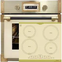 Kaiser Pyrolytische Inbouwoven EH 6427 ElfAD 73L, 60 cm+KCT 6195 IElfEm inductiekookplaat 60cm