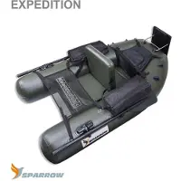 SPARROW Expedition Belly Boat Groen