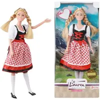Toi-Toys Toi Toys Lauren Tienerpop Dirndl Multi multi Kunststof Pop