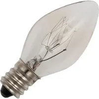 Schiefer E12 Kaars Gloeilamp | 10W 2700K 50lm 220V/240V | Dimbaar