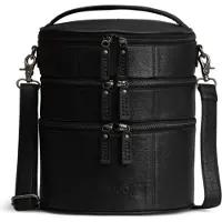 MUUD Bturn. Handgemaakt Leren Tas Voor Diverse Projecten 27xø25cm -