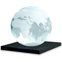 Mikamax Earth Storm Glass Baroscoop - Ø10 cm - Decoratieve Weersvoorspeller