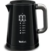 Tefal Smart’n Light KO854830 Elektrische waterkoke, 1 L - Matzwart