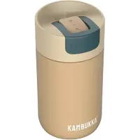 Kambukka Olympus Thermosbeker 300 ml - Koffiebeker To Go - makkelijk reinigen - lekvrije Koffiebeker - RVS - Latte