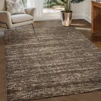 Muratap Relax oslo laagpolig effen vloerkleed modern tapijt bruin- 300x300 cm