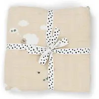 Done by Deer Wikkeldoek - Mousseline - 120x120 cm - Tiny Farm - - - OneSize - Wikkeldoeken