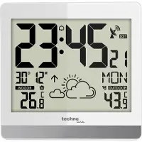 Technoline Weerstation WS 8119 Radiogestuurd Met datum- en dagaanduiding Met 1 buitensensor tot 30 m