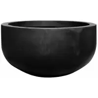 Pottery Pots Bloempot Natural City Bowl L Black 128 x 68 cm