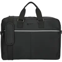 Enrico Benetti Waterproof Laptop Schoudertas Bergen 17'' Zwart