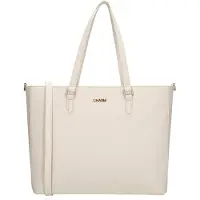 Charm London Birmingham II Shoulderbag 15.6" crème