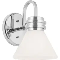 Kichler LED Wandlamp Farum | 1X E27 Max 3W | Polished Chrome