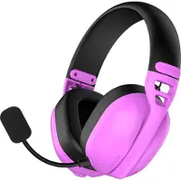 HATOR Hyperpunk 3 Wireless Headset Bedraad en draadloos Hoofdband Gamen USB Type-C / USB Type-A Bluetooth Violet