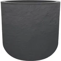 Eda Plantenbak Vulcania Up Rond 50 cm antracite 67 liter