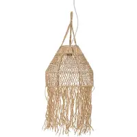 Bloomingville Hanglamp Thora, Natuur, Raffia