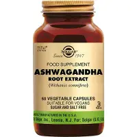 Solgar 2x Ashwagandha Root Extract (60 capsules)