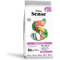 Dibaq Sense Grain Free Delicious Vis-en Kalkoenkattenvoer 6kg