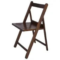 Wellhome Noordstoel Van Beukenhout Met Walnoot Afwerking 43x47x79 Cm