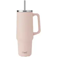 Swell Tumbler XL Himalayan Salt – Duurzame Roestvrijstalen Thermosbeker | Houdt 50 uur Koud en 10 uur Warm | Rietje , BPA & BPS vrij, 1180ml -