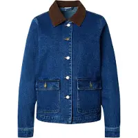JDY Tussenjas 'JDYELLA' blauw / bruin