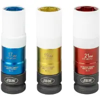 JBM Impact Dopsleutelset 3 Stukken